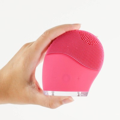 Health care electric wash face brush silicone makeup cleaning face brush